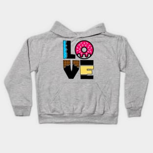 Donut Love Donut Day Gifts Kids Hoodie